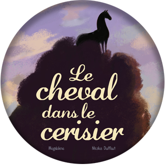 Le cheval dans le cerisier