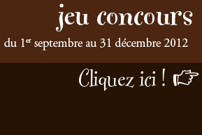 Jeu Concours Editions Chocolat! Jeunesse du 1er Septembre au 31 d�cembre 2012